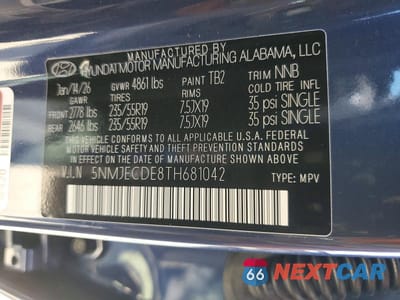 Zdjęcie 13 z 13 samochodu: 2026 HYUNDAI TUCSON LIMITED VIN:5NMJECDE8TH681042 - miniatura