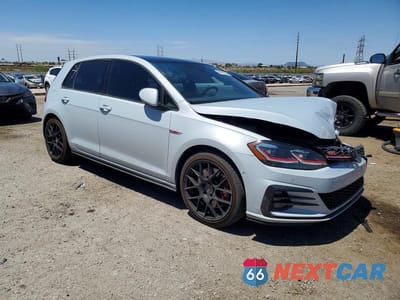 Czwarte zdjęcie samochodu z boku: 2019 VOLKSWAGEN GTI S VIN:3VW6T7AU7KM034316 - miniatura