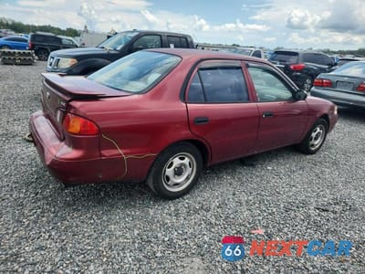 Trzecie zdjęcie samochodu z tyłu: 2000 TOYOTA COROLLA VE VIN:2T1BR12EXYC298278 - miniatura