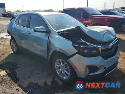 Czwarte zdjęcie samochodu z boku: 2022 CHEVROLET EQUINOX LT VIN:2GNAXKEV2N6115303 - miniatura