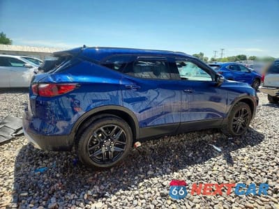 Trzecie zdjęcie samochodu z tyłu: 2022 CHEVROLET BLAZER 2LT VIN:3GNKBCR41NS197066 - miniatura