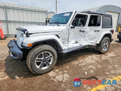 2018 JEEP WRANGLER UNLIMITED SAHARA 1C4HJXEN7JW328690 - główne zdjęcie licytacji z USA - miniatura