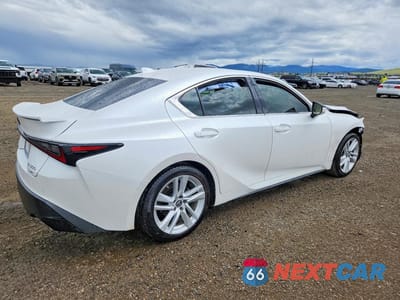 Trzecie zdjęcie samochodu z tyłu: 2021 LEXUS IS 300 VIN:JTHC81F29M5044834 - miniatura