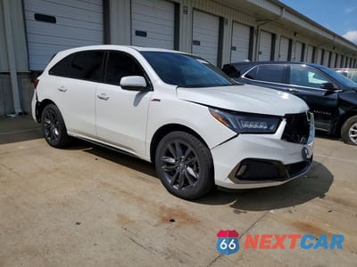 Czwarte zdjęcie samochodu z boku: 2020 ACURA MDX A-SPEC VIN:5J8YD4H02LL012397 - miniatura