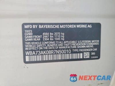 Zdjęcie 12 z 12 samochodu: 2024 BMW 228XI VIN:WBA73AK08R7N50010 - miniatura