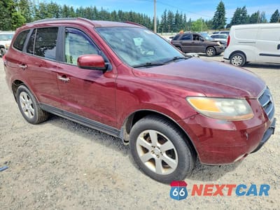 Trzecie zdjęcie samochodu z tyłu: 2007 HYUNDAI SANTA FE SE VIN:5NMSH73E07H028652 - miniatura