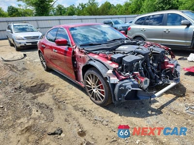 Czwarte zdjęcie samochodu z boku: 2016 MASERATI GHIBLI S VIN:ZAM57RTAXG1185300 - miniatura