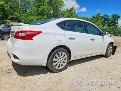 Trzecie zdjęcie samochodu z tyłu: 2016 NISSAN SENTRA SV VIN:3N1AB7AP9GY270804 - miniatura