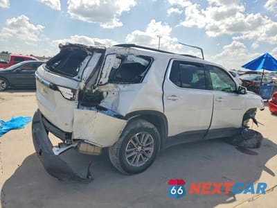 Trzecie zdjęcie samochodu z tyłu: 2024 CHEVROLET TRAVERSE LIMITED LT VIN:1GNESWKW0RJ135787 - miniatura
