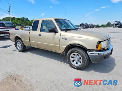 Czwarte zdjęcie samochodu z boku: 2001 FORD RANGER SUPER CAB VIN:1FTYR14V01PB73322 - miniatura