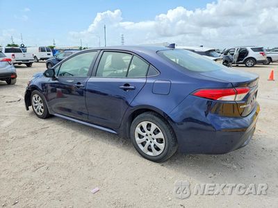 Drugie zdjęcie samochodu z przodu: 2021 TOYOTA COROLLA LE VIN:JTDEPMAE0MJ133294 - miniatura