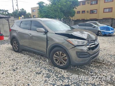 Czwarte zdjęcie samochodu z boku: 2015 HYUNDAI SANTA FE SPORT 2.4L VIN:5XYZT3LBXFG248501 - miniatura