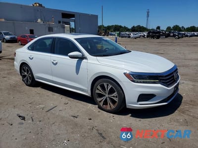 Czwarte zdjęcie samochodu z boku: 2021 VOLKSWAGEN PASSAT SE VIN:1VWSA7A31MC016829 - miniatura