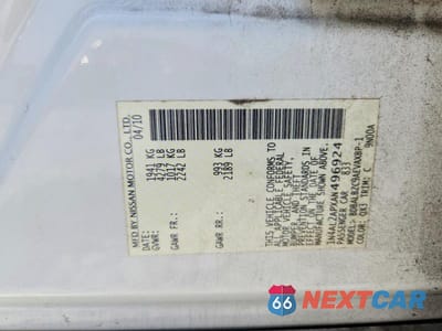 Zdjęcie 12 z 12 samochodu: 2010 NISSAN ALTIMA 2.5 VIN:1N4AL2APXAN496924 - miniatura