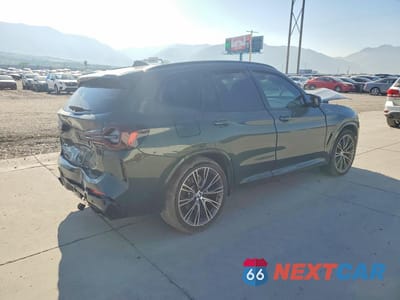 Trzecie zdjęcie samochodu z tyłu: 2022 BMW X3 M40I VIN:5UX83DP03N9K79940 - miniatura