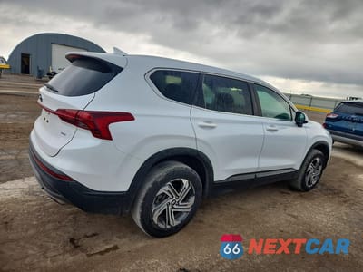 Trzecie zdjęcie samochodu z tyłu: 2021 HYUNDAI SANTA FE SE VIN:5NMS1DAJ2MH318440 - miniatura