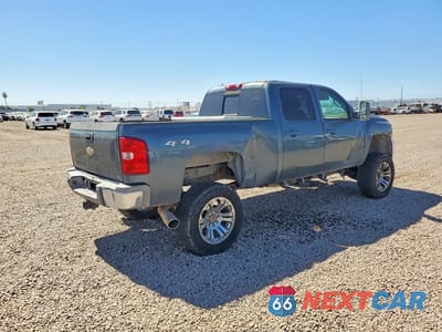 Trzecie zdjęcie samochodu z tyłu: 2008 CHEVROLET SILVERADO 2500HD VIN:1GCHK23698F221727 - miniatura