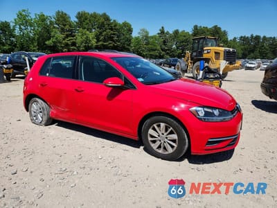 Czwarte zdjęcie samochodu z boku: 2018 VOLKSWAGEN GOLF S VIN:3VWG17AU6JM251350 - miniatura