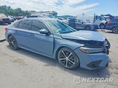 Czwarte zdjęcie samochodu z boku: 2023 HONDA CIVIC TOURING VIN:2HGFE1F91PH305280 - miniatura
