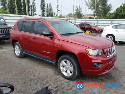 Czwarte zdjęcie samochodu z boku: 2015 JEEP COMPASS SPORT VIN:1C4NJCBA9FD262420 - miniatura