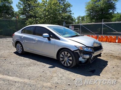 Czwarte zdjęcie samochodu z boku: 2013 HONDA CIVIC LX VIN:2HGFB2F54DH566846 - miniatura