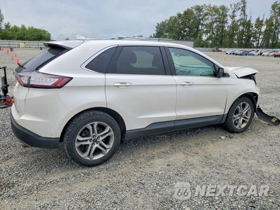 Trzecie zdjęcie samochodu z tyłu: 2015 FORD EDGE TITANIUM VIN:2FMPK4K82FBB06469 - miniatura