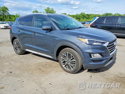 Czwarte zdjęcie samochodu z boku: 2021 HYUNDAI TUCSON LIMITED VIN:KM8J3CAL9MU408061 - miniatura