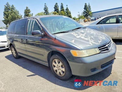 Czwarte zdjęcie samochodu z boku: 2003 HONDA ODYSSEY EX-L WITH RES VIN:5FNRL18663B157244 - miniatura