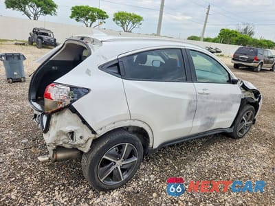 Trzecie zdjęcie samochodu z tyłu: 2021 HONDA HR-V EX VIN:3CZRU6H53MM727631 - miniatura