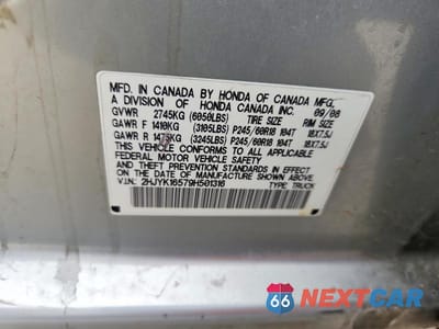 Zdjęcie 12 z 12 samochodu: 2009 HONDA RIDGELINE RTL VIN:2HJYK16579H501316 - miniatura