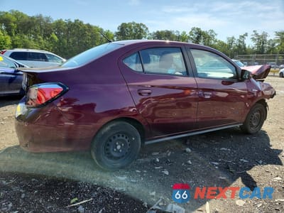 Trzecie zdjęcie samochodu z tyłu: 2024 MITSUBISHI MIRAGE G4 ES VIN:ML32FUFJ2RHF03743 - miniatura