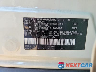 Zdjęcie 14 z 14 samochodu: 2021 TOYOTA RAV4 XSE VIN:4T3E6RFV0MU008869 - miniatura