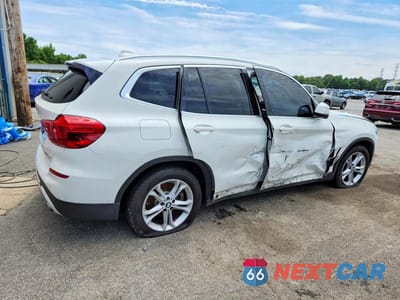 Trzecie zdjęcie samochodu z tyłu: 2019 BMW X3 SDRIVE30I VIN:5UXTR7C57KLF27359 - miniatura