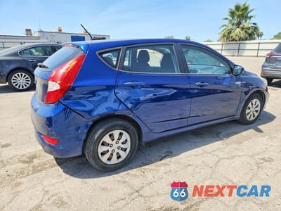 Trzecie zdjęcie samochodu z tyłu: 2015 HYUNDAI ACCENT GS VIN:KMHCT5AE5FU227791 - miniatura