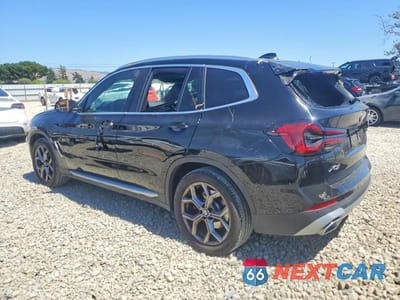 Drugie zdjęcie samochodu z przodu: 2023 BMW X3 XDRIVE30I VIN:5UX53DP00P9R90372 - miniatura
