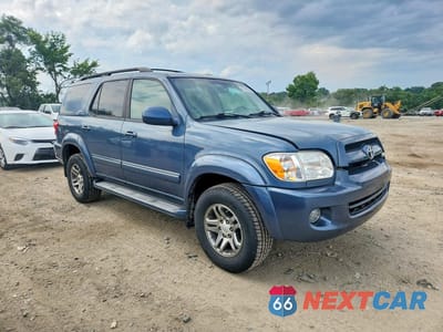 Czwarte zdjęcie samochodu z boku: 2007 TOYOTA SEQUOIA SR5 VIN:5TDBT44A17S282344 - miniatura