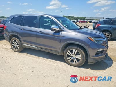 Czwarte zdjęcie samochodu z boku: 2016 HONDA PILOT EXL VIN:5FNYF6H8XGB076464 - miniatura