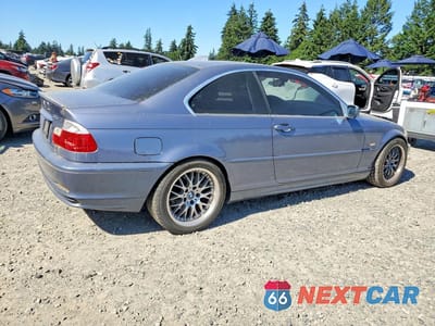 Trzecie zdjęcie samochodu z tyłu: 2003 BMW 325 CI VIN:WBABN73463PJ16216 - miniatura