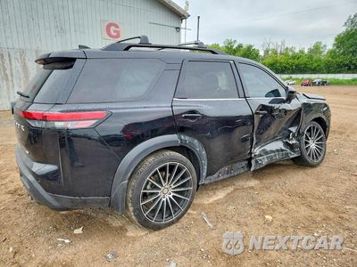 Trzecie zdjęcie samochodu z tyłu: 2022 NISSAN PATHFINDER SV VIN:5N1DR3BB8NC207499 - miniatura