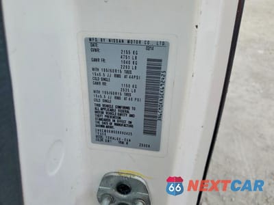 Zdjęcie 12 z 12 samochodu: 2014 NISSAN NV200 SV VIN:3N6CM0KN5EK692425 - miniatura