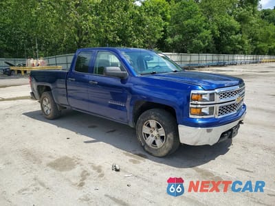 Czwarte zdjęcie samochodu z boku: 2014 CHEVROLET SILVERADO K1500 LT VIN:1GCVKREC1EZ119881 - miniatura