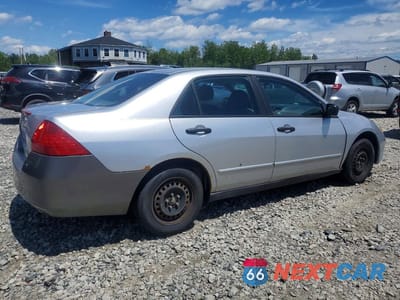 Trzecie zdjęcie samochodu z tyłu: 2007 HONDA ACCORD VALUE VIN:1HGCM561X7A156552 - miniatura