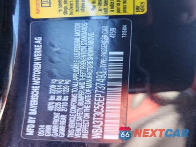 Zdjęcie 12 z 12 samochodu: 2014 BMW 435 I VIN:WBA3T3C55EP737493 - miniatura