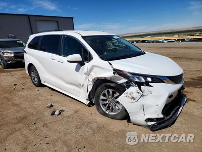 Czwarte zdjęcie samochodu z boku: 2023 TOYOTA SIENNA LE VIN:5TDKSKFC7PS088603 - miniatura