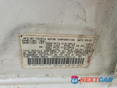 Zdjęcie 13 z 13 samochodu: 2001 TOYOTA RAV4 BASE VIN:JTEGH20V510031112 - miniatura