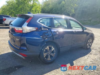 Trzecie zdjęcie samochodu z tyłu: 2019 HONDA CR-V LX VIN:2HKRW6H3XKH220453 - miniatura