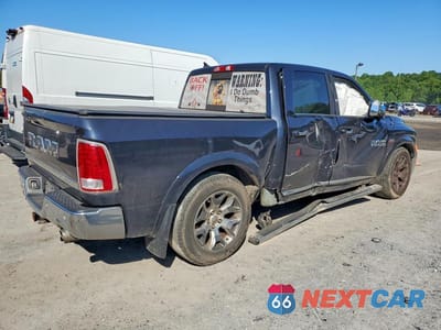 Trzecie zdjęcie samochodu z tyłu: 2017 RAM 1500 LONGHORN VIN:1C6RR7PT8HS761873 - miniatura