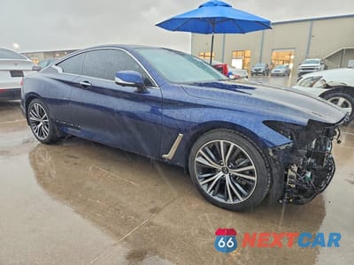 Czwarte zdjęcie samochodu z boku: 2021 INFINITI Q60 LUXE VIN:JN1EV7KK5MM410681 - miniatura