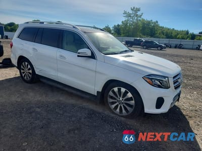 Czwarte zdjęcie samochodu z boku: 2018 MERCEDES-BENZ GLS 450 4MATIC VIN:4JGDF6EE6JB072488 - miniatura