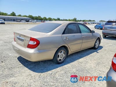 Trzecie zdjęcie samochodu z tyłu: 2002 TOYOTA CAMRY LE V6 VIN:4T1BF32K42U026454 - miniatura